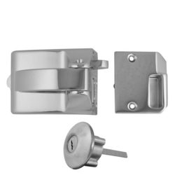 INGERSOLL SC71 60mm NIGHTLATCH 10 PIN CYLINDER SATIN CHROME