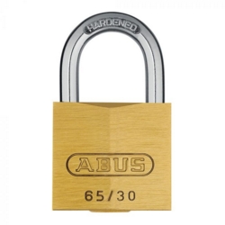 ABUS 65/30 BRASS PADLOCK