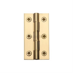 HERITAGE BRASS HINGE 2.5" POLISHED BRASS HG99-120-PB