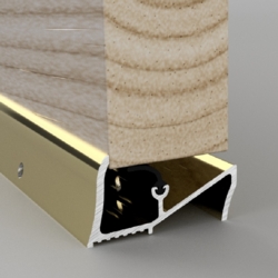 STORMGUARD LOWLINE THRESHOLD SILL GOLD FINISH 1524mm