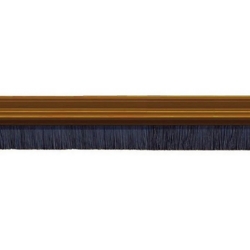 EXITEX PVC BRUSH STRIP BROWN 914mm 1.01.0032.0914.10