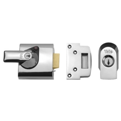 YALE PBS2CP AUTO DEADLOCKING BS3621 NIGHTLATCH CHROME 40mm