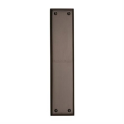 RAISED FINGERPLATE 282mm MATT BRONZE V743-MB