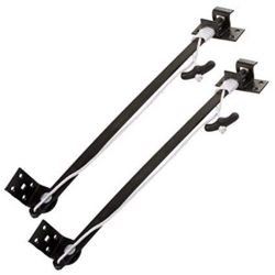 1012 GARAGE DOOR HOLDERS PAIR 15" BLACK