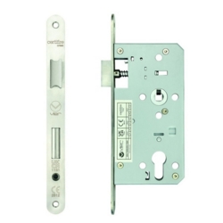 ZDL7255RSS DIN EURO SASHLOCK 55mm BS RADIUS PLATE
