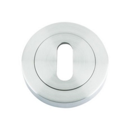 ZOO STANDARD KEY ESCUTCHEON SATIN CHROME ZPZ002SC