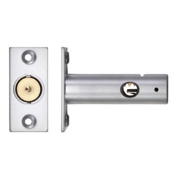 ZOO DOOR SECURITY RACK BOLT 61mm SATIN CHROME ZRB02SC