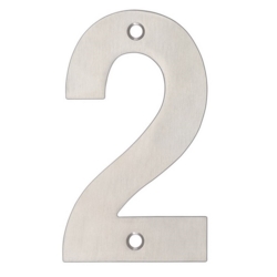 102mm SSS FACE FIX NUMERAL "2"