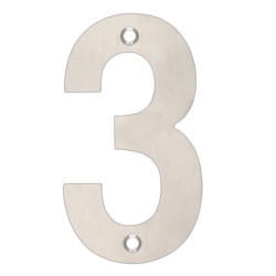 102mm SSS FACE FIX NUMERAL "3"