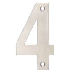 102mm SSS FACE FIX NUMERAL "4"