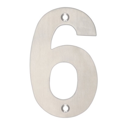 102mm SSS FACE FIX NUMERAL "6"